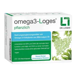 Cápsulas vegetales OMEGA3-Loges, 120 uds