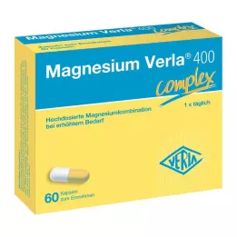 MAGNESIUM VERLA 400 cápsulas, 60 uds