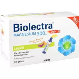 BIOLECTRA Magnesio 300 mg de líquido, 28 pz