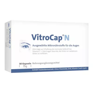 VITROCAP N cápsulas, 30 uds
