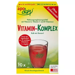 Apoday Vitamin Complex Cerey Aronia Sin azúcar Polvo, 10x5 g