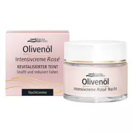 OLIVENÖL INTENSIVCREME Crema de noche de rosas, 50 ml