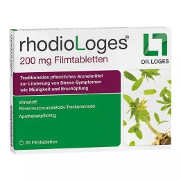 RHODIOLOGES Comprimidos recubiertos con película de 200 mg, 20 uds