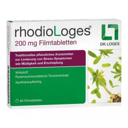 RHODIOLOGES Comprimidos recubiertos con película de 200 mg, 60 uds