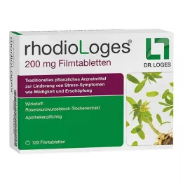 RHODIOLOGES Comprimidos recubiertos con película de 200 mg, 120 uds