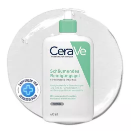 CERAVE Gel limpiador espumoso, 473 ml