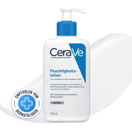CeraVe Loción de humedad para la cara y el cuerpo, 236 ml