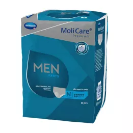 MOLICARE Premium MEN Pantalones 7 gotas M, 8 pz