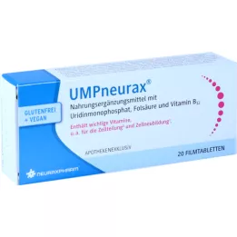 Tabletas recubiertas de película Umpneurax, 20 pz