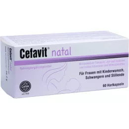 CEFAVIT Cápsulas duras natal, 60 pz