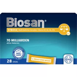 Gránulos de estrés biosan, 28 pz
