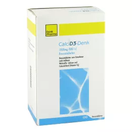CALCI D3-Denk 1.000 mg/880 UI comprimidos efervescentes, 120 uds