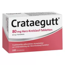 CRATAEGUTT Comprimidos cardiovasculares de 80 mg, 100 uds