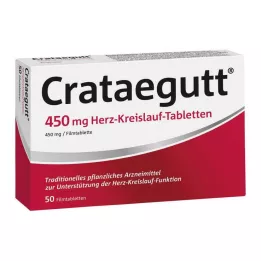 CRATAEGUTT Comprimidos cardiovasculares de 450 mg, 50 uds
