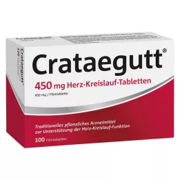 CRATAEGUTT Comprimidos cardiovasculares de 450 mg, 100 uds