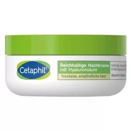 CETAPHIL Crema de noche rica con ácido hialurónico, 48 g
