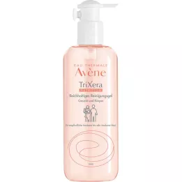 Avene Trixera nutrición rica limpieza gel, 400 ml