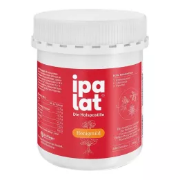 IPALAT Pastillas para la garganta suaves con miel, sin mentol y sin azúcar, 400 uds