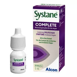 SYSTANE COMPLETE Gotas lubricantes para los ojos, 5 ml
