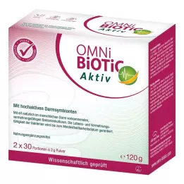 OMNI Polvo activo BiOTiC, 2X60 g