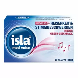 ISLA MED Pastillas de voz, 50 uds
