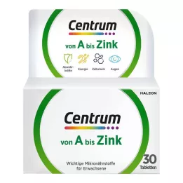 CENTRUM Tabletas de A-Zinc, 30 uds
