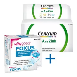 CENTRUM Tabletas de A-Zinc, 180 uds
