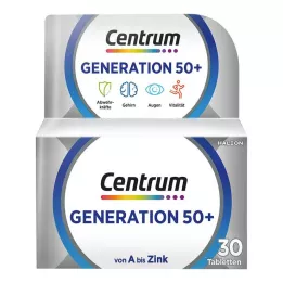 CENTRUM Tabletas Generación 50+, 30 uds