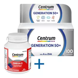 CENTRUM Tabletas Generación 50+, 100 uds