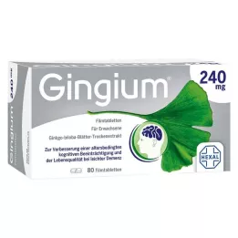 GINGIUM Comprimidos recubiertos con película de 240 mg, 80 uds
