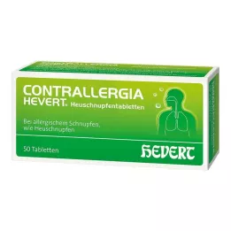 CONTRALLERGIA Pastillas Hevert contra la fiebre del heno, 50 uds