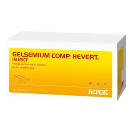 Gelsemium comp. Ampollas de inyección Hevert, 100x2 ml
