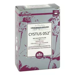 CYSTUS 052 Pastillas orgánicas para la garganta, 132 piezas