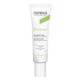 NOREVA Exfoliac con color BB-crema ligera, 30 ml
