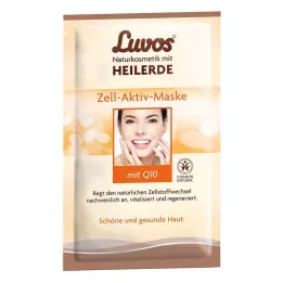 LUVOS Mascarilla de arcilla curativa activa celular de Cosmética Natural, 2X7,5 ml