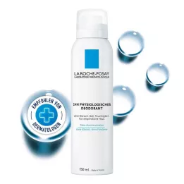 ROCHE-POSAY Desodorante piel sensible spray 48h, 150 ml