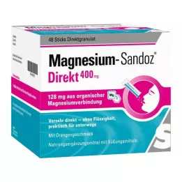 MAGNESIUM SANDOZ Directo 400 mg Sticks, 48 uds