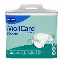 MOLICARE Slip elástico Premium 5 gotas Gr.L, 30 pz