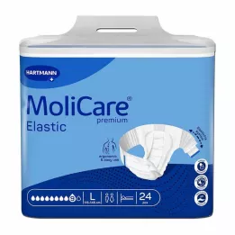 MOLICARE Slip elástico premium 9 gotas Gr.L, 24 pz