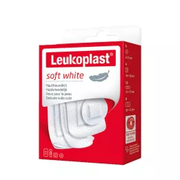 LEUKOPLAST blanco suave Str.19x72/D.25/38x72/38x38mm, 30 uds