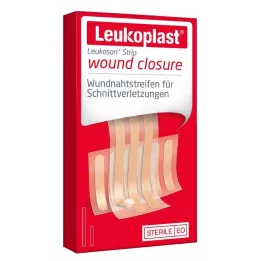 LEUKOPLAST Tira estéril Leukosan 6x38 mm/6x75 mm, 9 uds