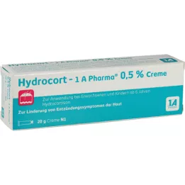 HYDROCORT-1A Pharma 0.5% Cream, 20 g