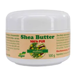 Manteca de karité sin refinar 100% pura, 100 g