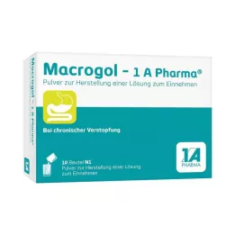 MACROGOL-1A Pharma Plv.z.Her.e.Lsg.z.Unidad, 10 uds