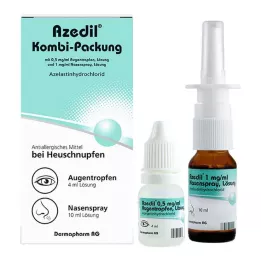 AZEDIL Kombi Pack 0.5 mg/ml AT 1mg/ml Nasal Spr., 1 pz