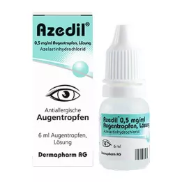 AZEDIL Solución de colirio de 0,5 mg/ml, 6 ml