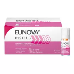 EUNOVA Botella para beber B12 Plus, 30 x 8 ml