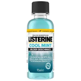 Listerine Enjuague bucal fresco menta suave, 95 ml