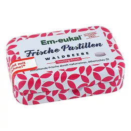 EM-EUKAL Pastillas Frescas de Frutos Silvestres sin azúcar, 20 g