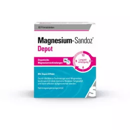 Magnesio Sandoz Tabletas de película DEPOT, 60 pz